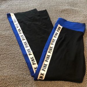 PINK yoga pants. Boot cut. Size Large. NEW!